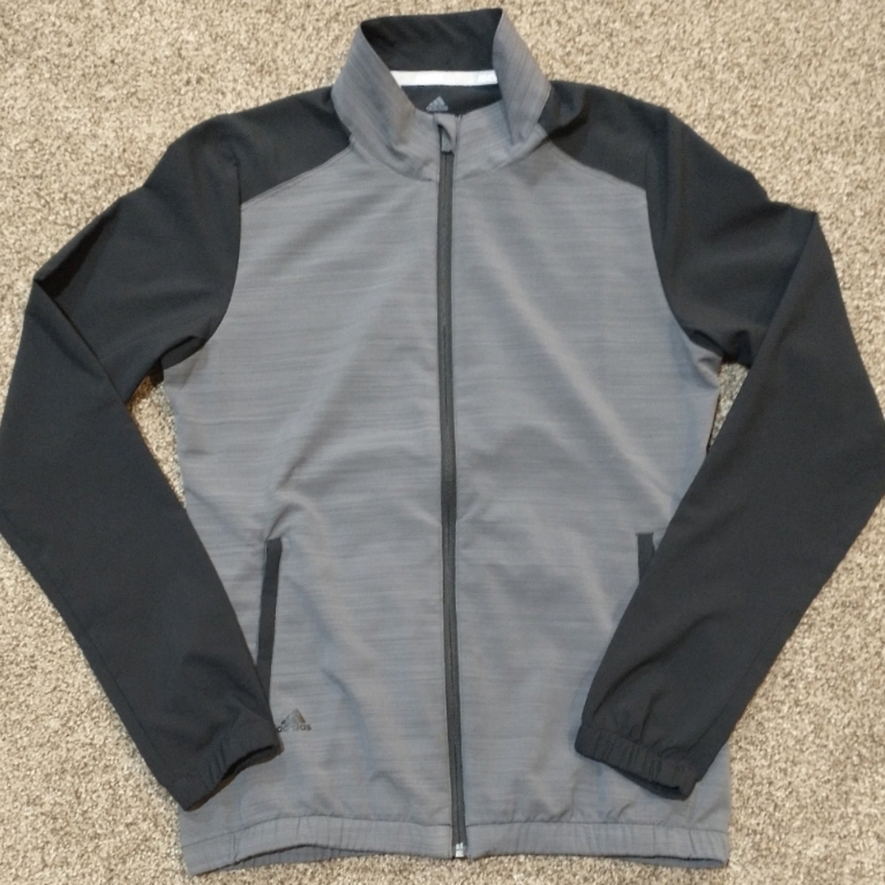 Adidas Women's Essentials Full Zip Wind Golf Jacket Size Small